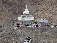 Shanti Stupa in Leh