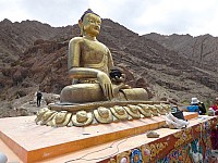 Kloster Hemis - Buddha-Statue
