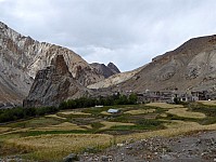 Eins der wenigen Dörfer im Tal