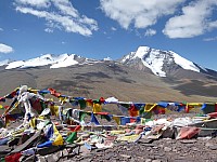 Kongmaru La - Aussicht auf die gegenüberliegenden Sechstausender