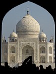Taj Mahal - Blick vom Eingangsgebäude