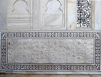 Taj Mahal - Marmorverzierungen