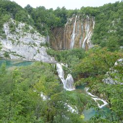 Wasserfälle an den Plitvicer Seen