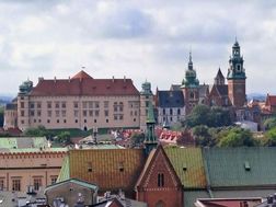 Krakau - Aussicht auf die Burg